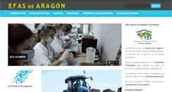 Desktop Screenshot of efasdearagon.org